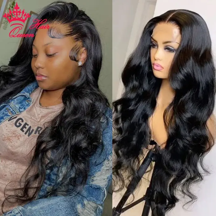 Queen Hair Real HD Invisible Wig 13x6 13x4 5x5 6x6 7x7 Undetectable Lace 100% Raw Human Hair Wigs Bo