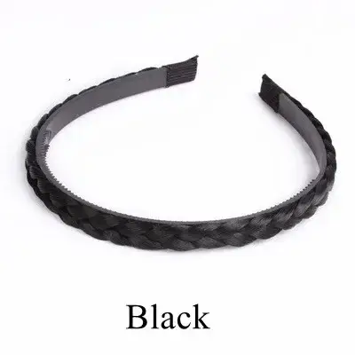 Nouvelles femmes Vintage perruque bandeaux tresses filles Style bandeau