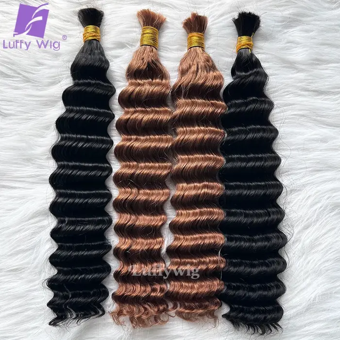 Cheveux humains en vrac pour tressage