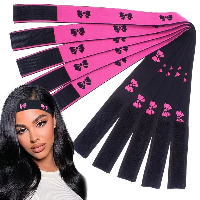 Bande élastique pour cheveux à la mode pour perruques