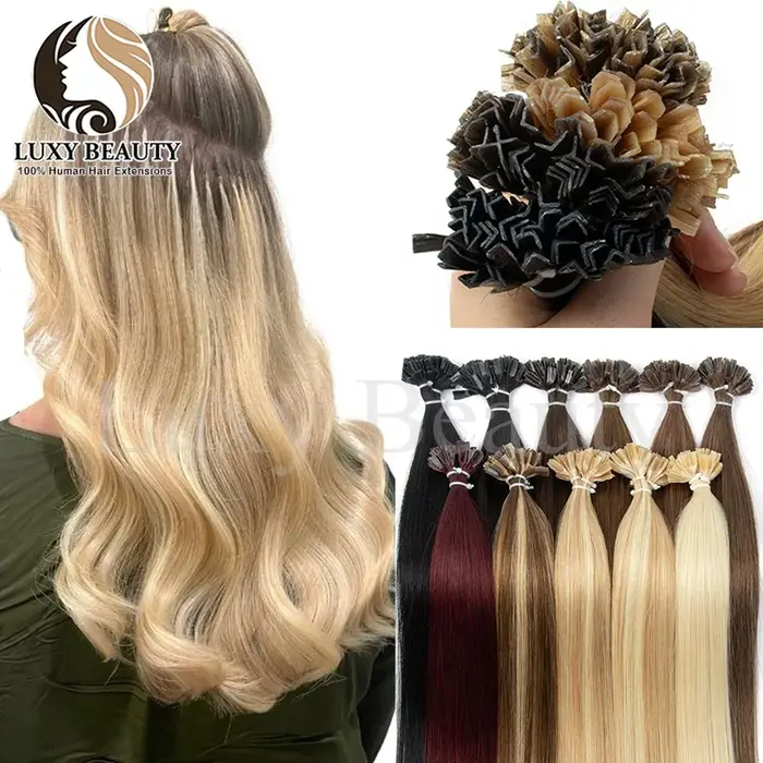 Extensions de cheveux à pointe K
