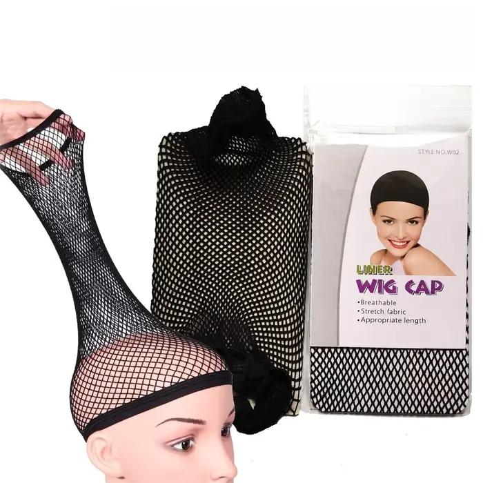 Filet à cheveux en Nylon, nouveaux filets à cheveux élastiques extensibles, bonnets de perruque tiss