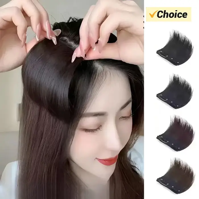 Extension capillaire synthétique courte et lisse
