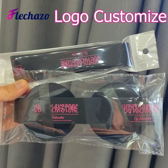 Bandes élastiques pour perruque avec Logo personnalisé