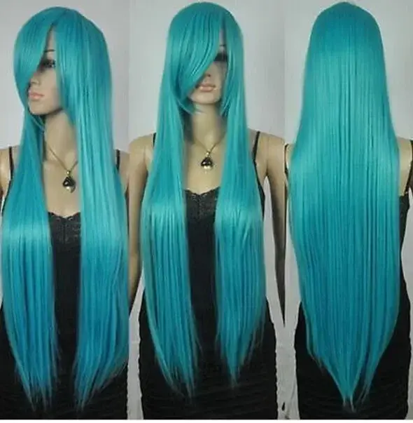 Perruque Cosplay Extra Longue et Lisse