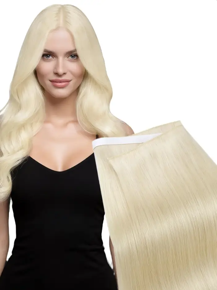 Moresoo bande dans trame Extensions de cheveux génie