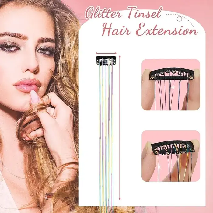 Extensions de cheveux à clips