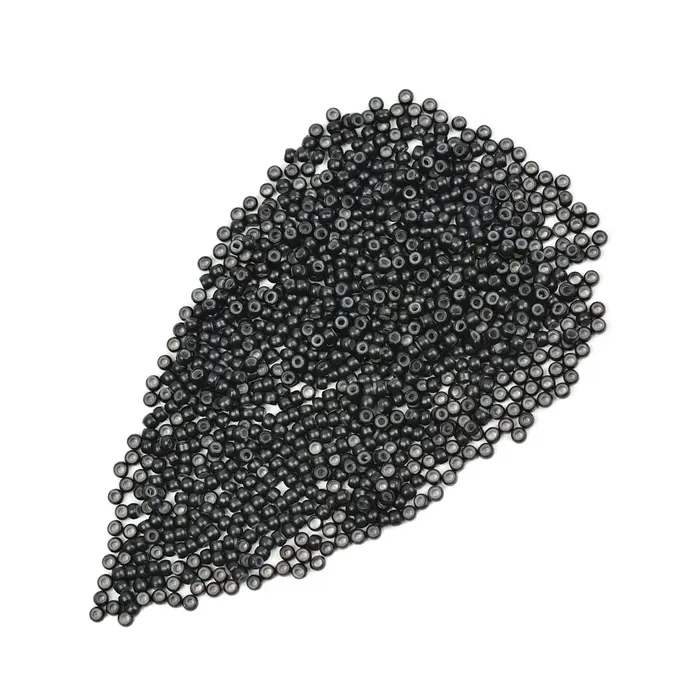 500 pièces Microring Extensions de cheveux 3.0X1.5X1.5mm perles
