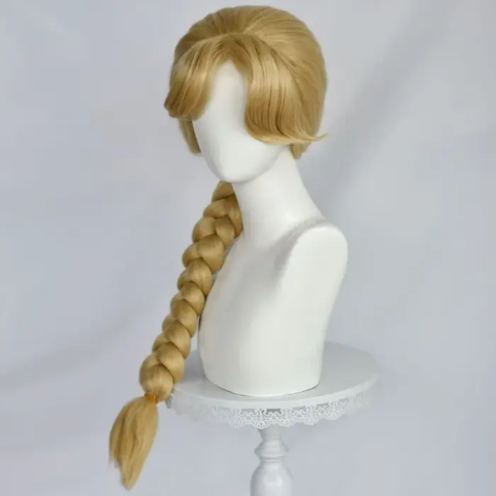 Perruque de cosplay princesse Raiponce ‌