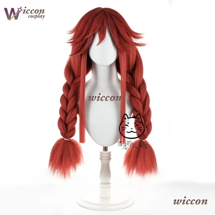 GACHIAKUTA Riyo Cosplay perruque queue de cochon Version cuir chevelu haut authentique Anime tenue vacances édition