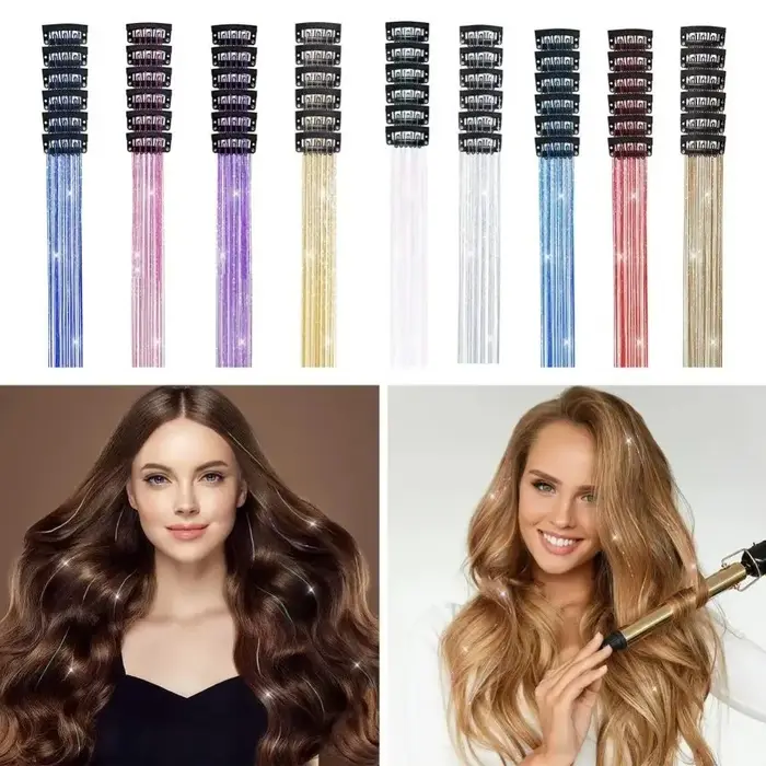 Extensions de cheveux à clips