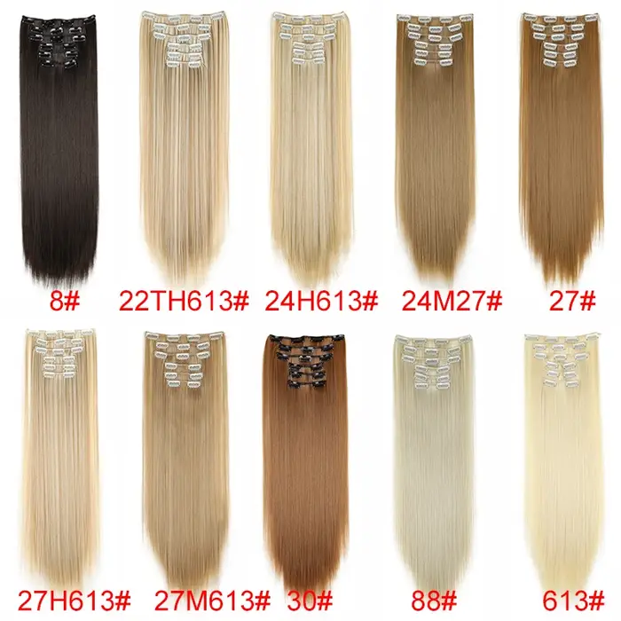 Extensions capillaires synthétiques 24 pouces