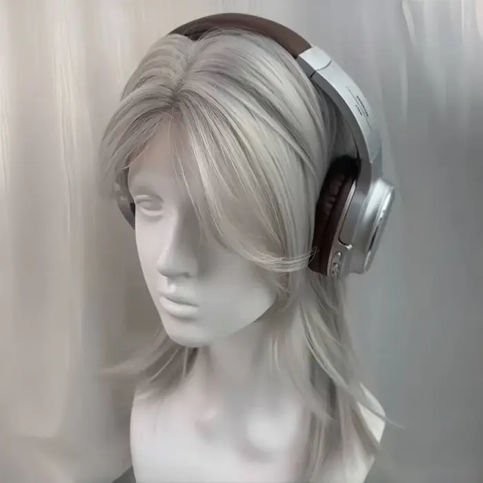 Perruque de Cosplay synthétique pour femmes