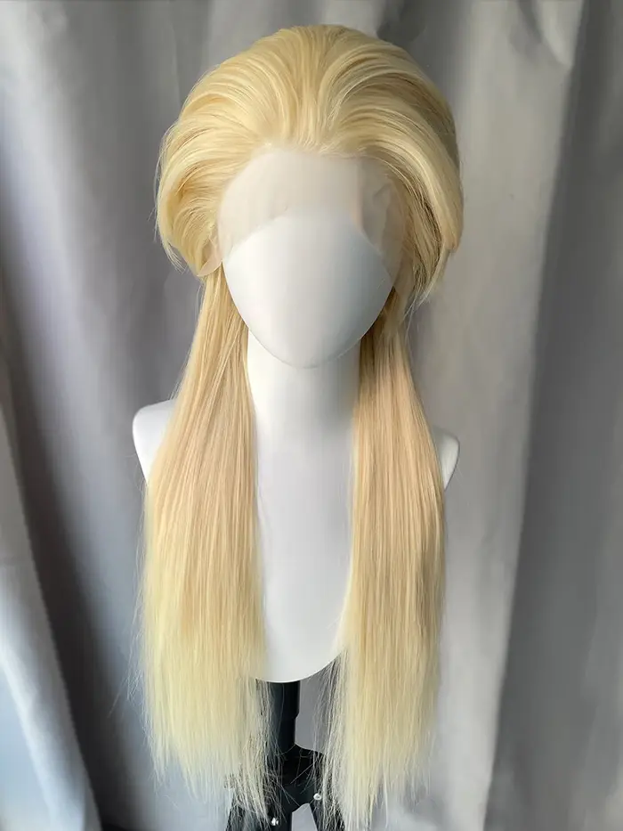 Perruques de Cosplay longues mulet pour femmes 13X4