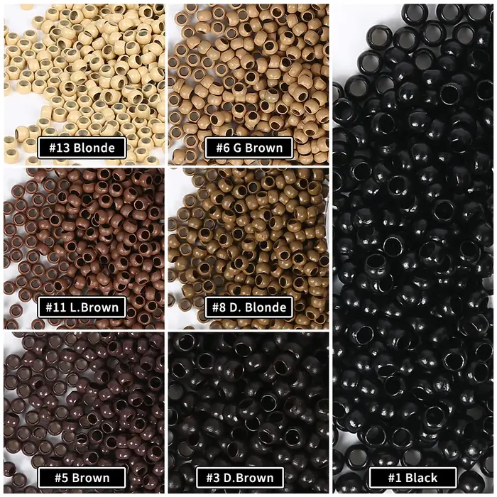 Links Rings for Human Hair Extensions