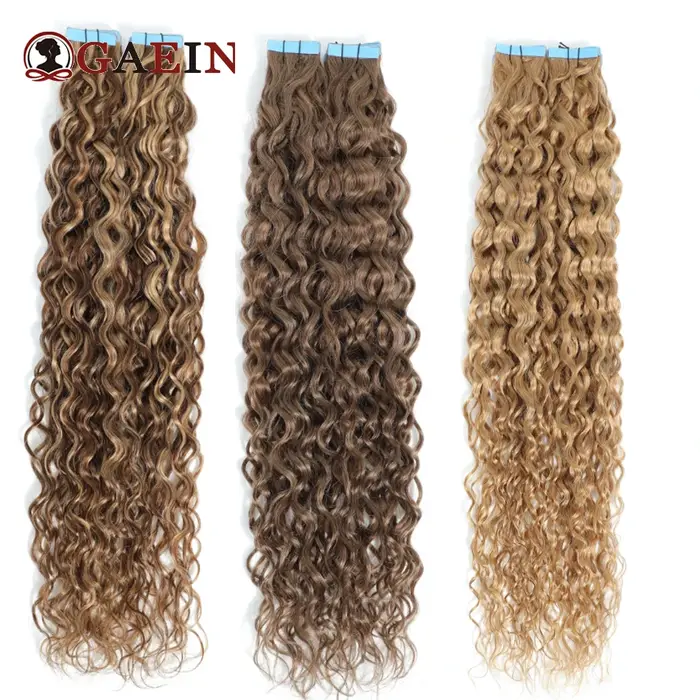 Extensions de Cheveux Humains Ondulés pour Femme