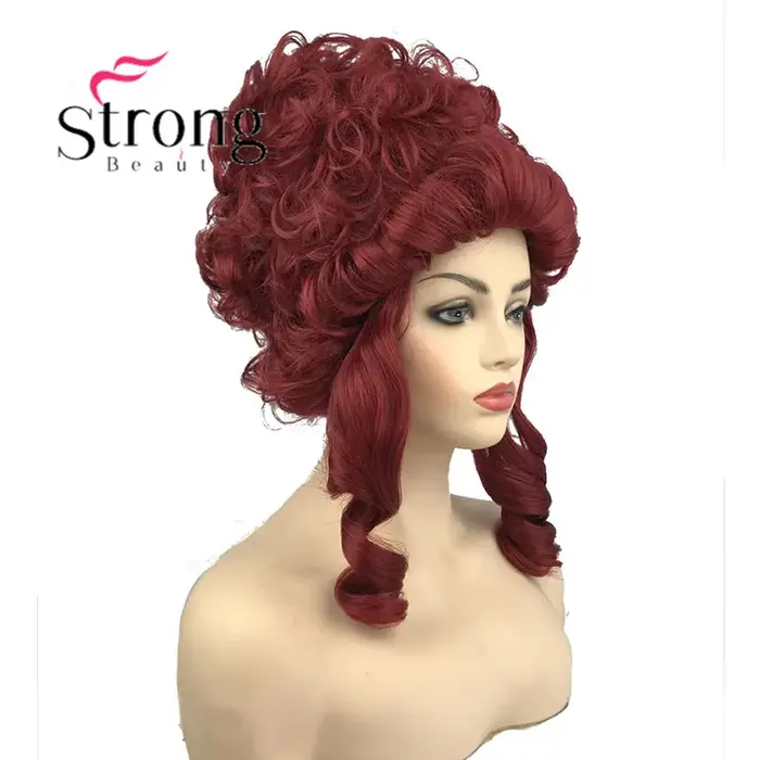StrongBeauty – perruque Marie-Antoinette pour femmes, perruques synthétiques de Cosplay