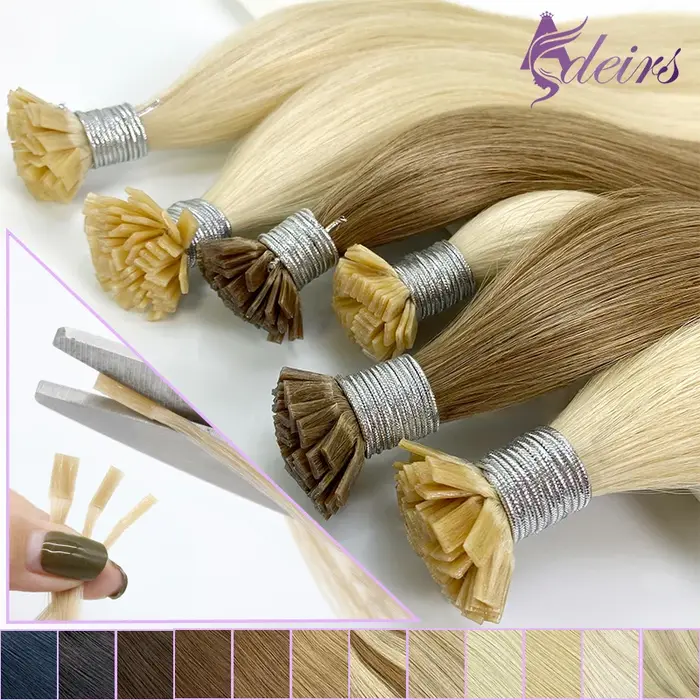 Extensions de Cheveux à Pointe Plate