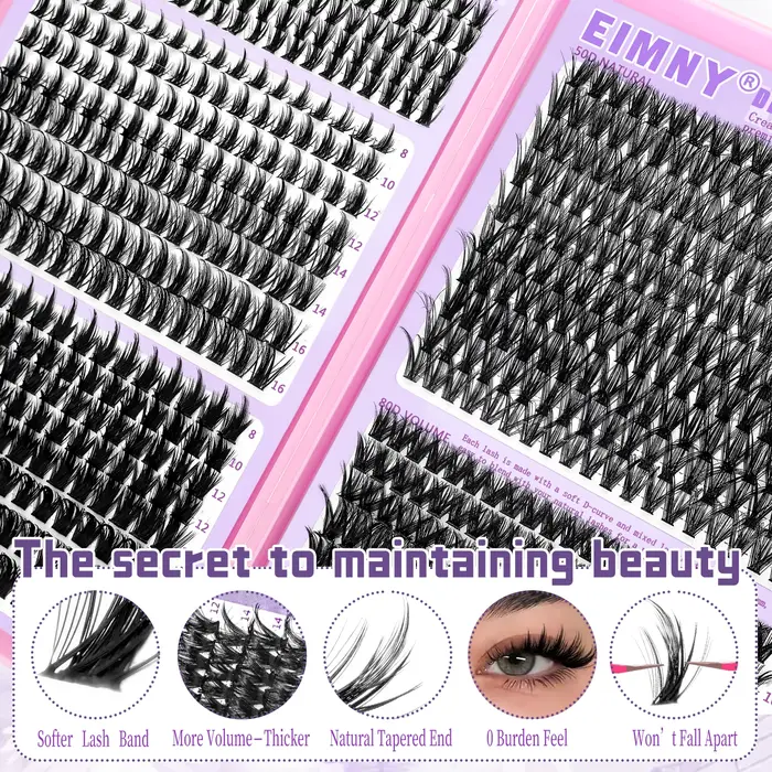 Kit d'extension de cils EIMMY