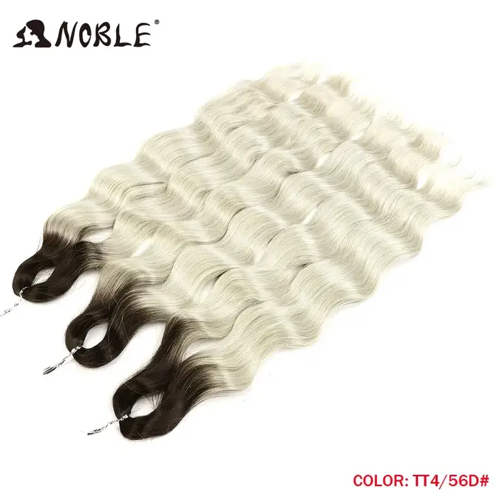 Extensions capillaires synthétiques Deep Wave 24 pouces-Noble