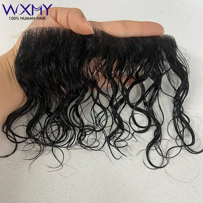 Perruques de cheveux humains bouclés à l'eau