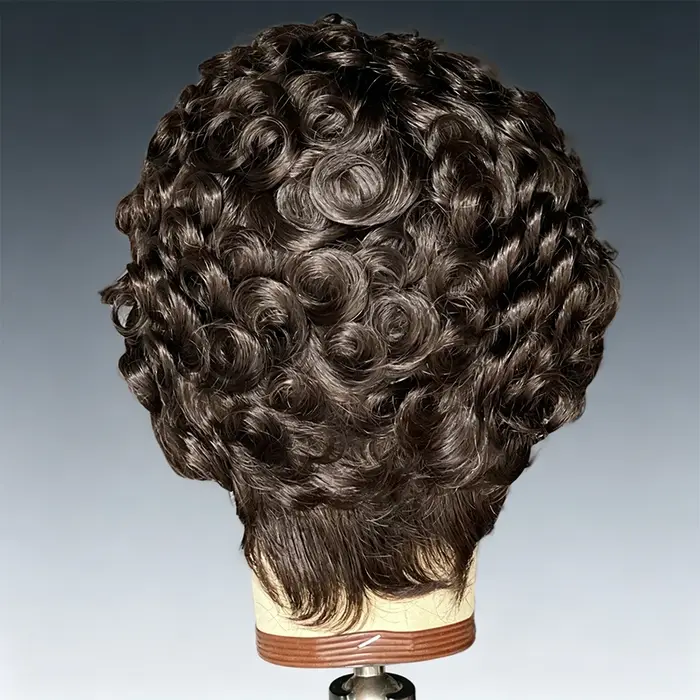 Perruques courtes Phashion 13x4 Chioma Pixie Cut en cheveux humains
