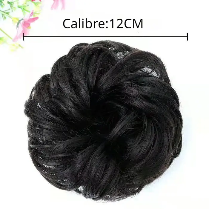 Extension capillaire synthétique bouclée et moelleuse