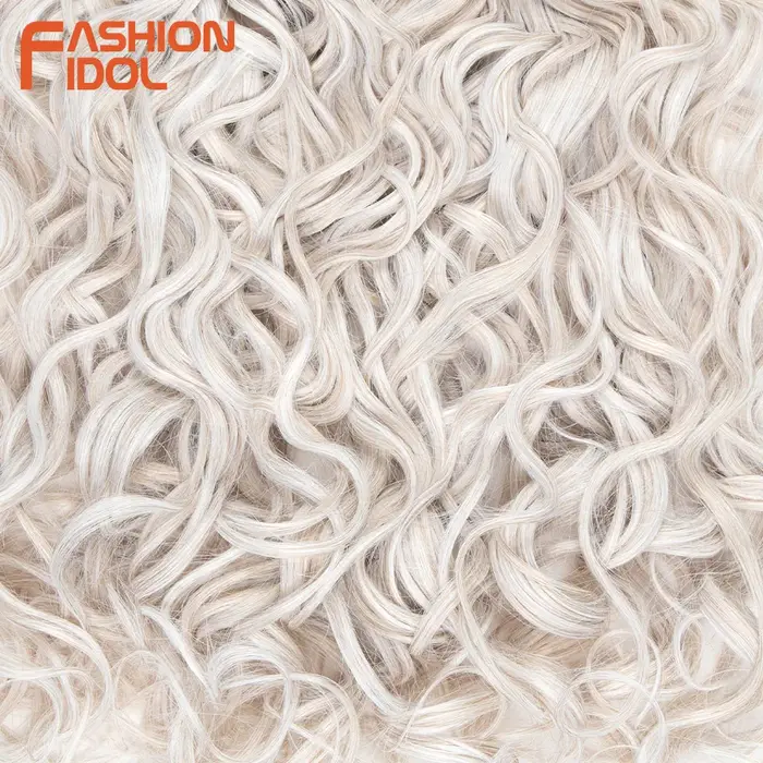 FASHION IDOL Angelina Hair – Extensions de cheveux synthétiques bouclés Euphoria de 24 pouces