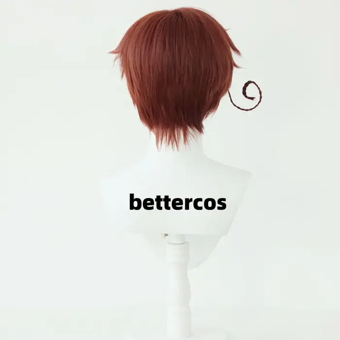 Axis Powers Hetalia perruques sud-aitalie perruque Feliciano Vargas rouge marron Cosplay