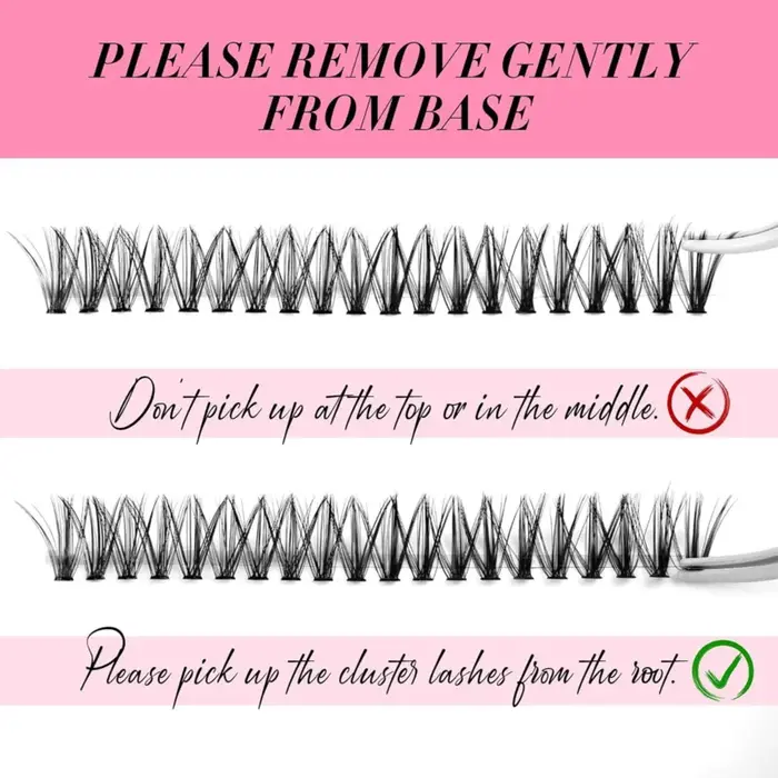 Kit d'extension de cils DIY SENSE LASHES 280 pièces 0