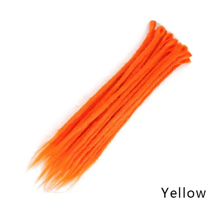 Extensions de Dreadlock Synthétiques Faites à la Main