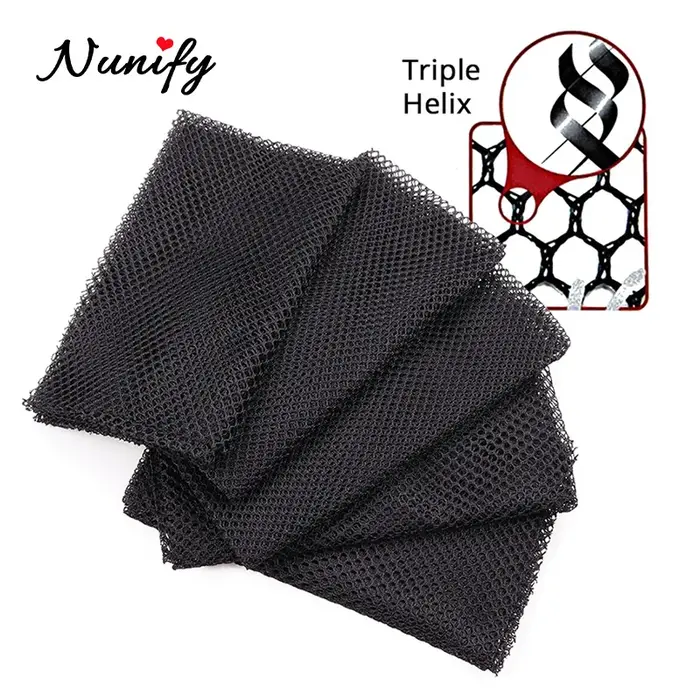 Nunify 1 pièces/lot filets à cheveux de couleur noire femmes toupets