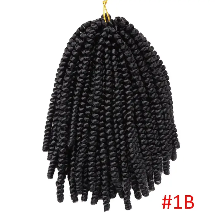Extensions de tresses synthétiques pour femmes noires, cheveux torsadés de printemps, tresses au cro