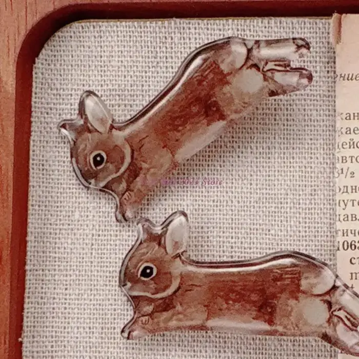 49ME 2000S pince à cheveux Edgy Barrettes lapin