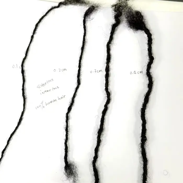 Extensions de dreadlocks personnalisées de 0