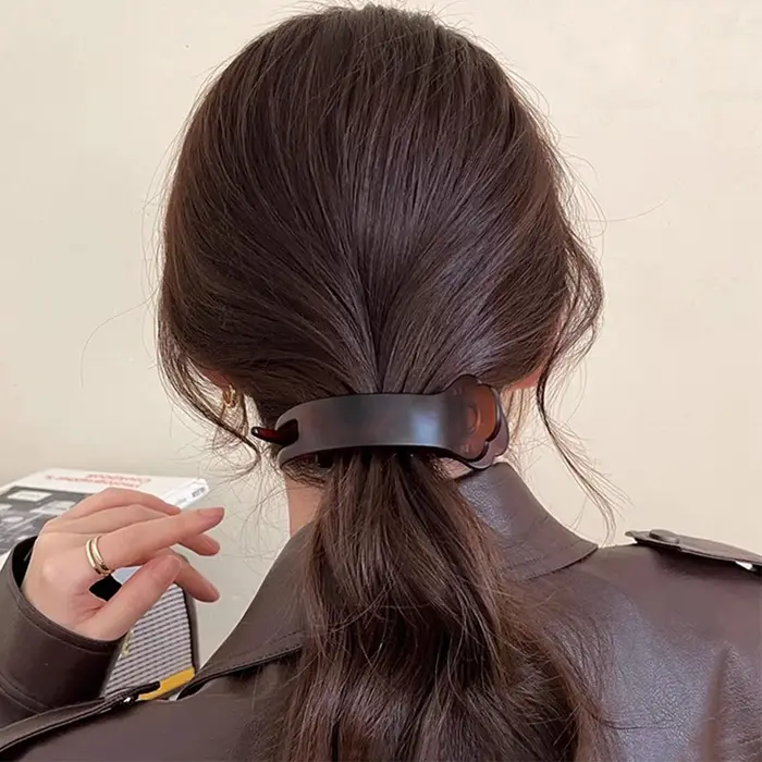 Pinces à cheveux queue de cheval haute pour femmes
