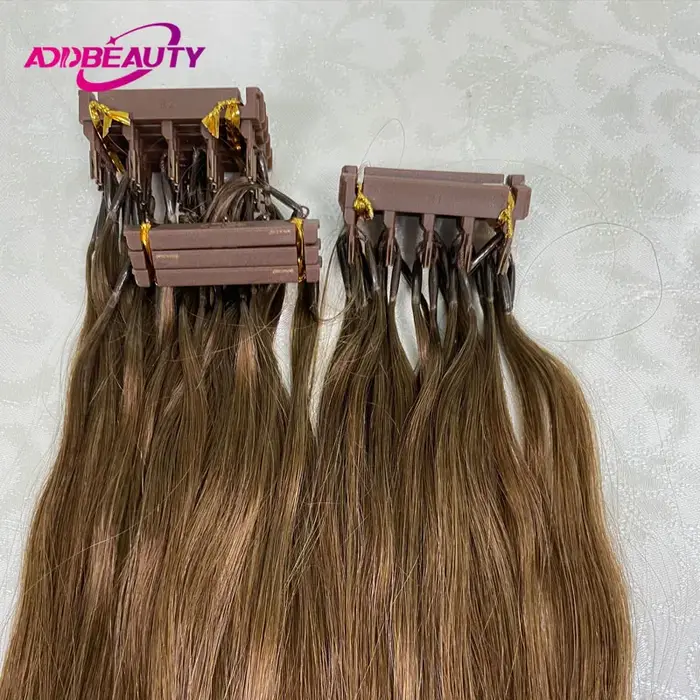 Extensions de cheveux humains 6D