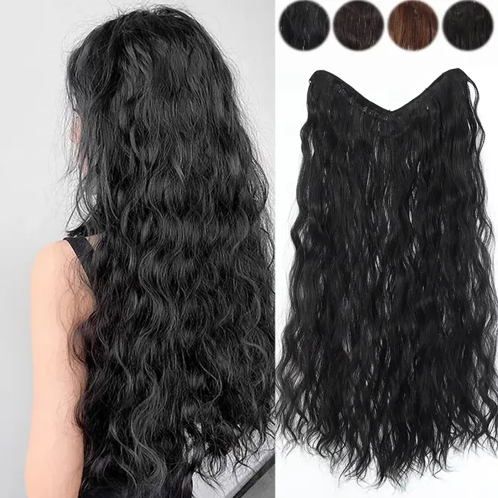 Extensions de cheveux synthétiques à clips