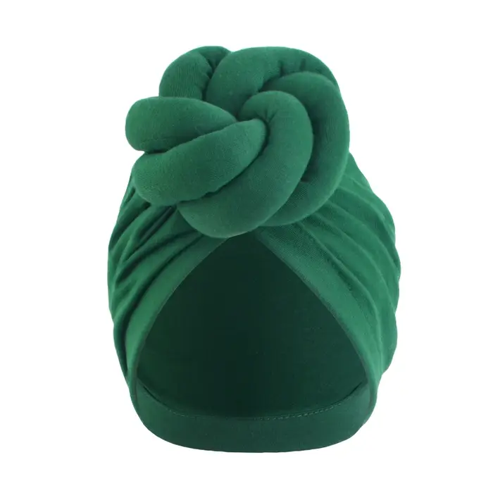 Mode femme Turbans nouvelle grande plaque fleur noué Turban coton chimio casquette foulard bonnet chapeau chapeaux Turbante Mujer
