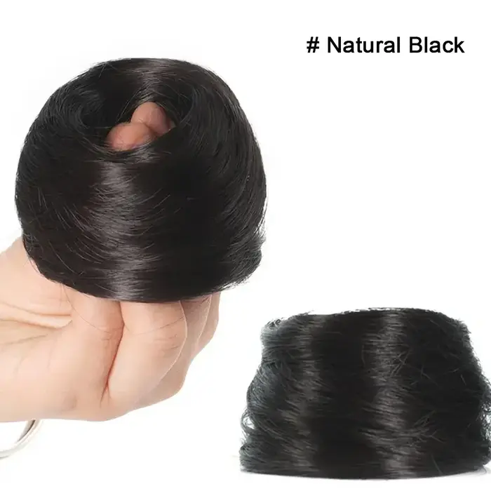 Chignons cheveux humains queue de cheval postiche cheveux brésiliens pièces Chignon pour femmes chou