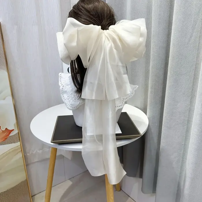 Pince à cheveux à gros nœud
