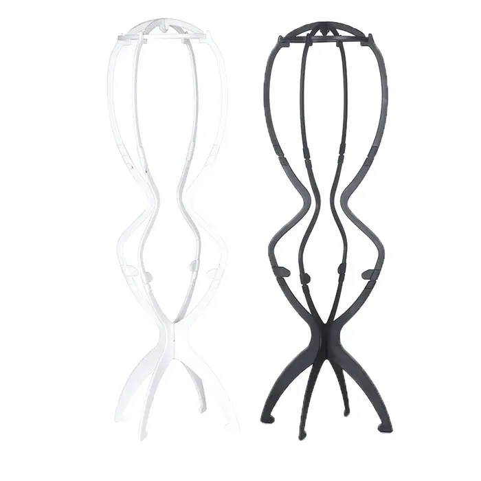Support de perruque pliable