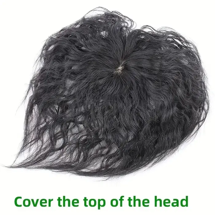 Topper de cheveux humains pour femmes