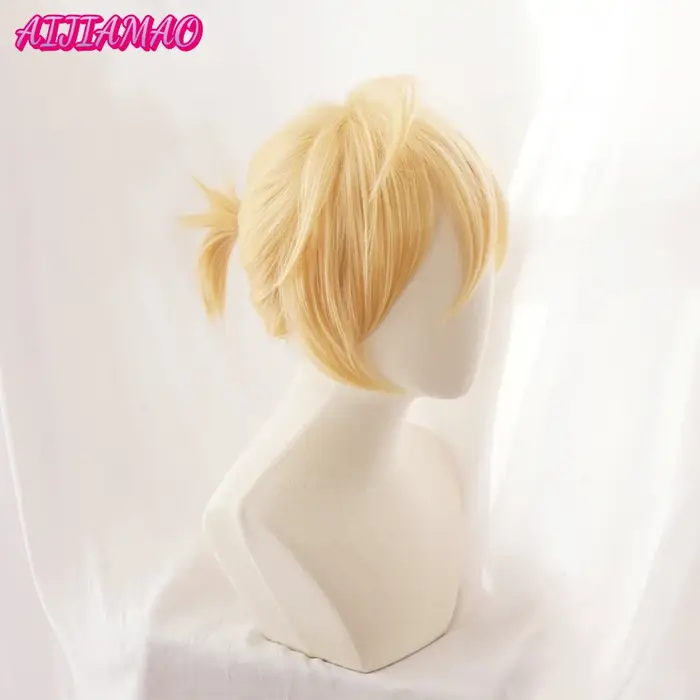 Perruque de Cosplay Rin Len
