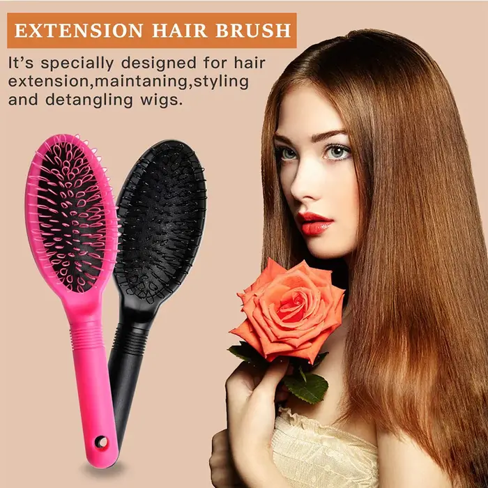 Brosse à perruque en boucle
