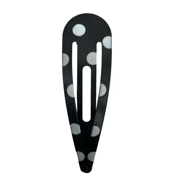 Barrettes à cheveux XXL à pois mignonnes 20 cm – Pinces BB tendance et créatives pour la décoration