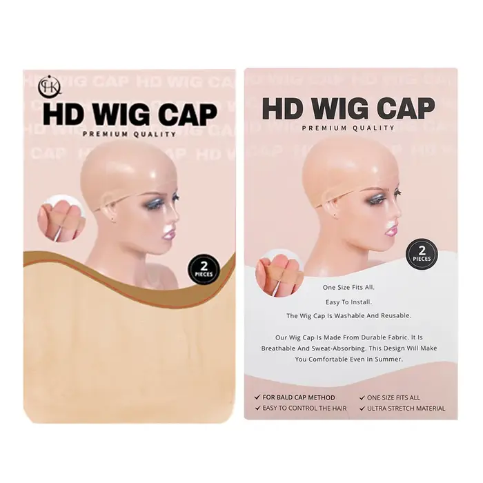 Bonnet de perruque Invisible Hd, 10/20 pièces, bonnet de bas fin, maille extensible en Nylon, filet 