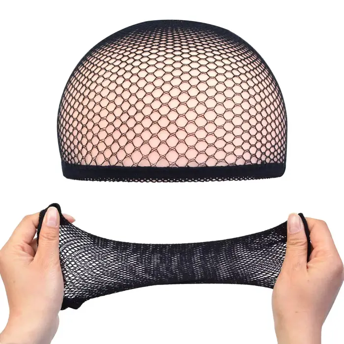 Bonnet de perruque en maille extensible