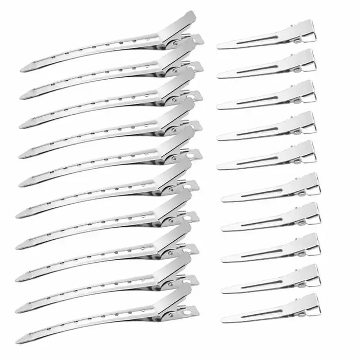 Professionnel dames Salon 10/20 pièces cheveux fixes pas de courbure épingle