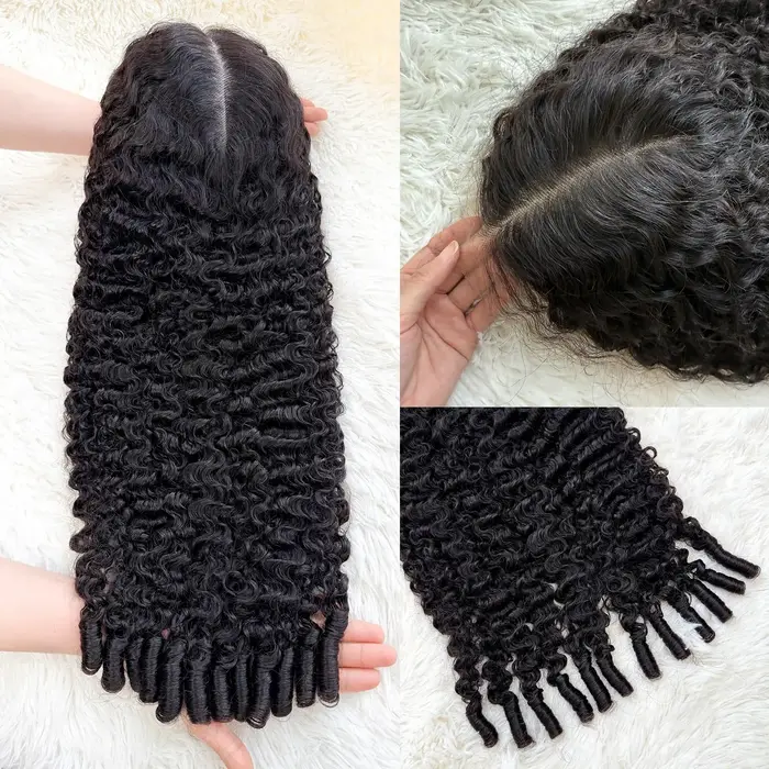 Perruque de dentelle Hd 13x6 cheveux humains 210 densité perruque bouclée birmane cheveux humains pr